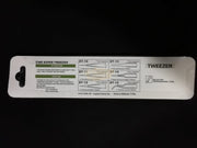 HRC40 Anti-Static A Shape Stainless Steel Tweezers Black 110mm - ESD-10 Lash Extension Accessories