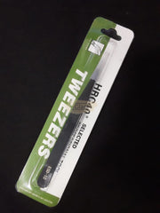 HRC40 Anti-Static A Shape Stainless Steel Tweezers Black 110mm - ESD-10 Lash Extension Accessories