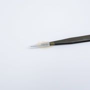 HRC40 Anti-Static A Shape Stainless Steel Tweezers Black 135mm - ESD-12 Lash Extension Accessories
