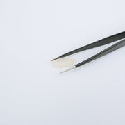 HRC40 Anti-Static A Shape Stainless Steel Tweezers Black 135mm - ESD-12 Lash Extension Accessories