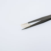 HRC40 Anti-Static A Shape Stainless Steel Tweezers Black 135mm - ESD-12 Lash Extension Accessories