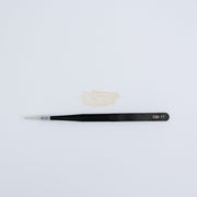 HRC40 Anti-Static A Shape Stainless Steel Tweezers Black 140mm - ESD-11 Lash Extension Accessories