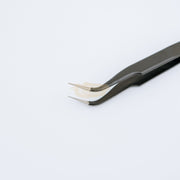 HRC40 Anti-Static Stainless Steel Tweezers Black 120mm - ESD-15 Lash Extension Accessories