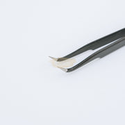 HRC40 Anti-Static Stainless Steel Tweezers Black 120mm - ESD-15 Lash Extension Accessories