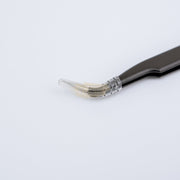HRC40 Anti-Static Stainless Steel Tweezers Black 120mm - ESD-15 Lash Extension Accessories
