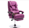 Hydraulic Recliner Chair with footrest & stool | Purple