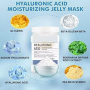 Hydro Jelly Mask 650g | Hyaluronic Acid: Moisturizing & Whitening Face Mask