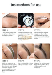 ICONSIGN 2-in-1 Brown Henna Brow & Lash Tint Kit 15ml | Semi-Permanent Henna Brow Tint Kit