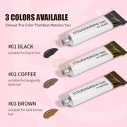 ICONSIGN 2-in-1 Black Lash & Brow Tint Kit 7ml | 100% Organic Eyelash & Brow Tint Kit