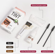 ICONSIGN 2-in-1 Black Lash & Brow Tint Kit 7ml | 100% Organic Eyelash & Brow Tint Kit