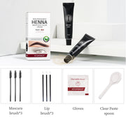ICONSIGN 2-in-1 Brown Henna Brow & Lash Tint Kit 15ml | Semi-Permanent Henna Brow Tint Kit