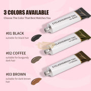 ICONSIGN 2-in-1 Black Lash & Brow Tint Kit 7ml | 100% Organic Eyelash & Brow Tint Kit