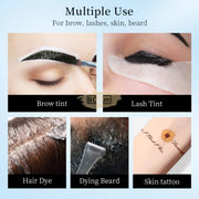 ICONSIGN 2-in-1 Brown Henna Brow & Lash Tint Kit 15ml | Semi-Permanent Henna Brow Tint Kit