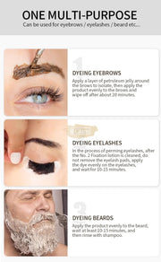 ICONSIGN 2-in-1 Black Lash & Brow Tint Kit 25ml | Maximum Performance Lash and Brow TInt