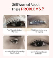 ICONSIGN Lash Lift & Brow Styling 24K Gold Foil Glue Balm 8g | Quick Dry Lash Lift Glue Balm