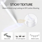 ICONSIGN Strong Hold Lash & Strip Glue 7ml | Waterproof & Latex-Free DIY Lash Glue