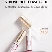 ICONSIGN Strong Hold Lash & Strip Glue 7ml | Waterproof & Latex-Free DIY Lash Glue