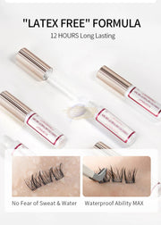 ICONSIGN Strong Hold Lash & Strip Glue 7ml | Waterproof & Latex-Free DIY Lash Glue