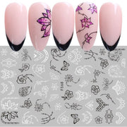 3D Pop Finger Nail Art Sticker | F568