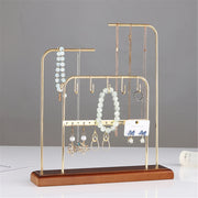 Jewelry Display Stand With Wooden Base (Organizer only)