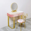 Vanity Table 80*40*75cm |  Pink (Table only. Chair & Mirror not included)