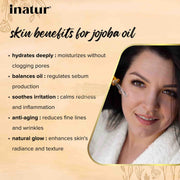 Inatur 100% Pure Cold-Pressed Jojoba Oil 30ml Oil