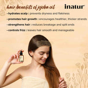 Inatur 100% Pure Cold-Pressed Jojoba Oil 30ml Oil