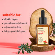 Inatur 100% Pure Cold-Pressed Rosehip Oil 30ml Oil