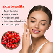 Inatur 100% Pure Cold-Pressed Rosehip Oil 30ml Oil