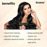 Inatur 100% Pure & Natural Organic Henna Powder 100g Henna