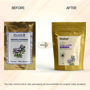 Inatur 100% Pure & Natural Organic Indigo Powder 100g Henna