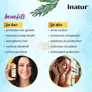 Inatur 100% Pure Rosemary Essential Oil 12ml Essential Oil