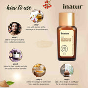 Inatur 100% Pure Sandalwood Essential Oil 12ml Essential Oil