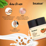 Inatur Almond Cream 100g Moisturizer