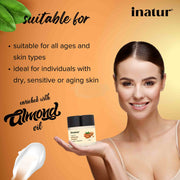 Inatur Almond Cream 100g Moisturizer