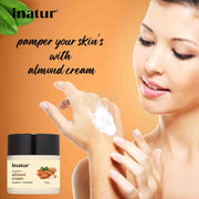 Inatur Almond Cream 100g Moisturizer