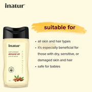 Inatur Almond Oil 100ml Oil