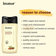 Inatur Almond Oil 100ml Oil