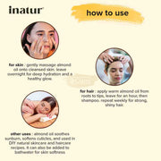 Inatur Almond Oil 100ml Oil