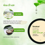 Inatur Aloe Vera Gel 100g Moisturizer