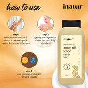 Inatur Argan Oil Lotion 200ml Body Lotion