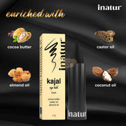 Inatur Eye Kohl | Kajal | Blue Kajal