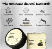 Inatur Charcoal Face Scrub 100g Face Scrub