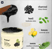 Inatur Charcoal Face Scrub 100g Face Scrub