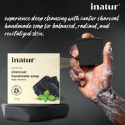 Inatur Charcoal Mineral Soap 125g Soap