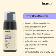 Inatur Collagen Foaming Face Wash 100ml Face Wash