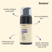 Inatur Collagen Foaming Face Wash 100ml Face Wash
