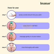 Inatur Collagen Foaming Face Wash 100ml Face Wash