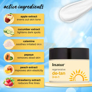 Inatur De-Tan 3 in 1 200g Face Scrub