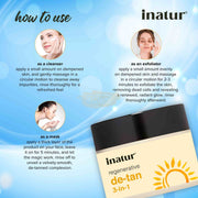 Inatur De-Tan 3 in 1 200g Face Scrub